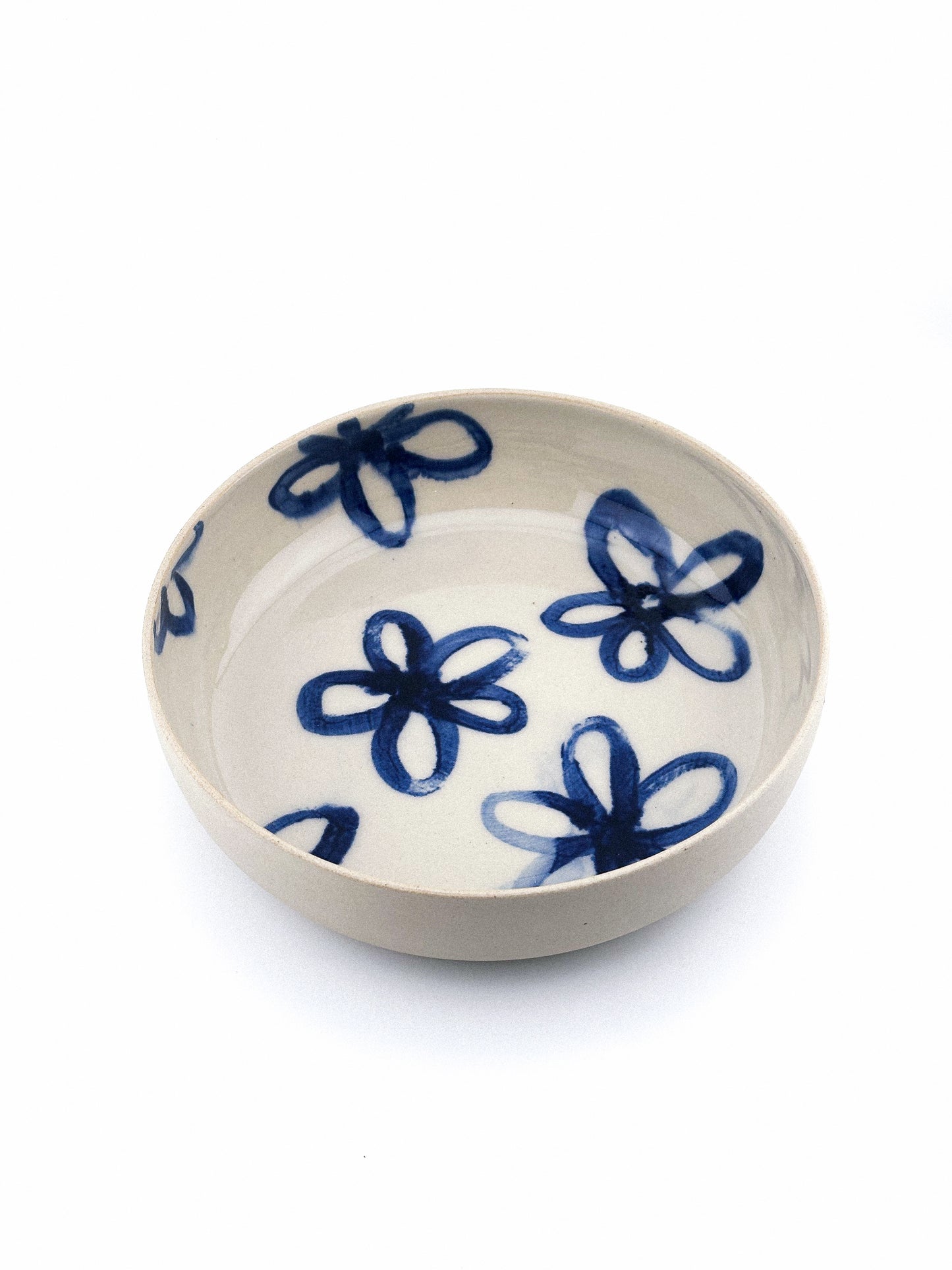 SKÅL1: malede blomster