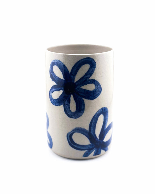 VASE2: malede blomster